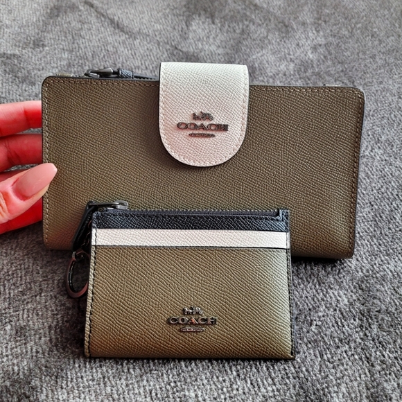Coach Handbags - Coach Tech Phone Wallet & ID Case In Colorblock
